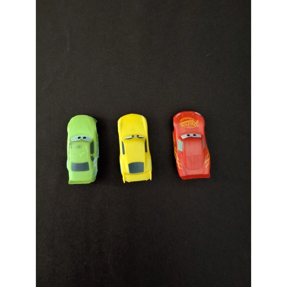 Disney‎ Pixar Cars Mini Plastic Die Cast Toys. Lot Of 6